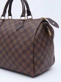 Bolsa Louis Vuitton Speedy 30 Damier Ébène - Paris Brechó