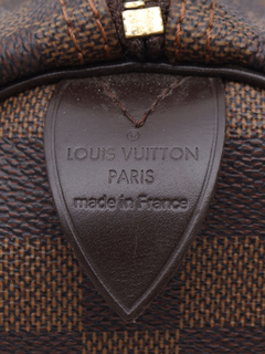 Bolsa Louis Vuitton Speedy 30 Damier Ébène - Paris Brechó