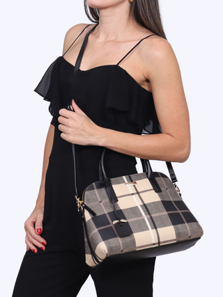 Bolsa Kate Spade Xadrez Média - comprar online