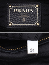 Imagem do Bolsa Prada Black Cervo Lux Leather Hobo