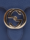 Bolsa Gucci Interlocking G Média Azul - comprar online