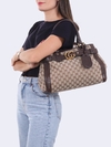 Gucci Beige/White GG Canvas Running Tote - comprar online