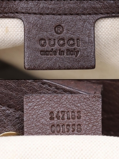 Gucci Beige/White GG Canvas Running Tote - comprar online