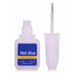 Nail Glue Pegamento para Tips con pincel