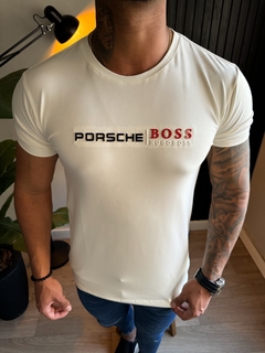 CAMISETA PORSCHE HUGO BOSS - BRANCA