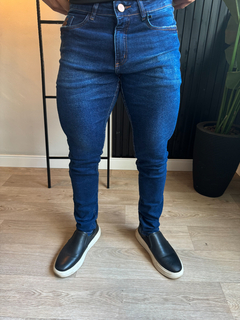 CALÇA JEANS JOHN JOHN - AZUL ESCURO na internet