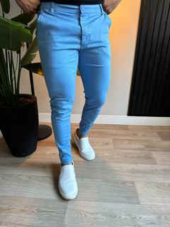 CALÇA ALFAIATARIA JJ - AZUL CLARO - comprar online