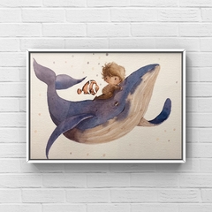Imagem do O menino e a baleia