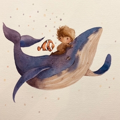 O menino e a baleia na internet