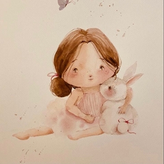 A bailarina e o coelho