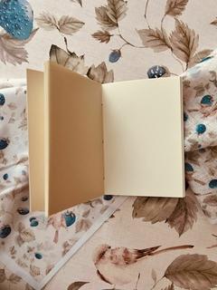 Caderno de anotações com capa flexível - Morangos azuis na internet
