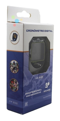 Cronometro Digital 200 Memorias Galileo Pilas Incluidas