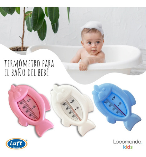 Termómetro de Agua para Bebés Baño de Bebés Termómetros Lindos para  Mascotas Cuidado del Baño de Seg ANGGREK Otros
