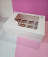 Caja para 12 Cupcakes 33x25x10 cm
