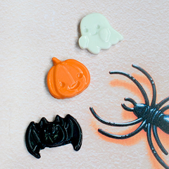 Imagen de Set de 2 Placas Parpen Cofre y accesorios Halloween