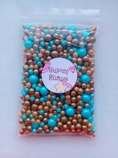 Sprinkles Perlas Comestibles Celeste varios modelos x 50g - Tan Pastel