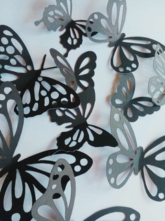 Mariposas decorativas x 100 negras - comprar online