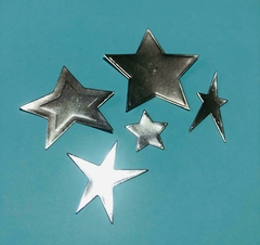 Estrellas decorativas papel metalizado x 10 - comprar online