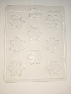 Placa para chocolate Frozen copo de nieve - comprar online
