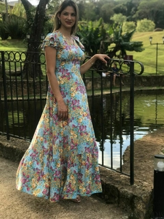 Vestido Longo Godê com Maria - LGM - loja online