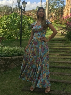 Vestido Longo Godê com Maria - LGM - comprar online