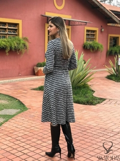 Vestido Casaqueto Tweed com Elastano - VCT - SSS Modas Ltda
