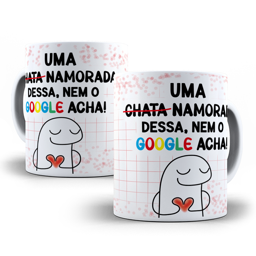 Caneca Mágica Flork Meme Dia Dos Namorados Meu Amor Por Você