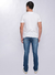 Calça Masculina Jeans Com Puidos - comprar online