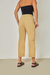 Calça Wide Leg Cropped Areia - comprar online