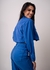 Jaqueta Cropped Azul Klein - comprar online