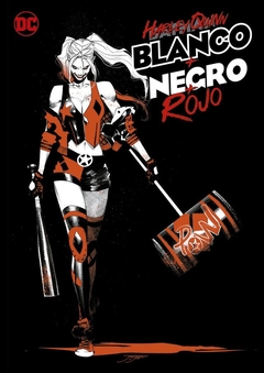 Harley Quinn Blanco+negro+rojo - comprar online