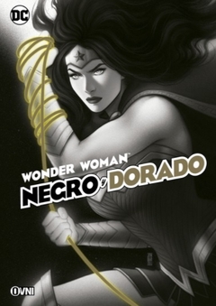 Wonder Woman negro y dorado - comprar online