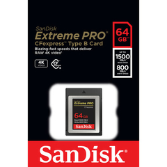 SanDisk Extreme PRO CFexpress Card Type B - comprar online