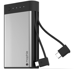 Batería portatil Mophie Encore Plus 10K Para dispositivos Micro USB y USB-C - iPhone 15