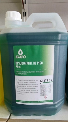 Desodorante de Piso Pino Verde 5 lts