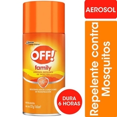 Off family aerosol repelente x 170ml