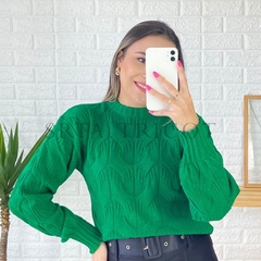 Blusa Tricot Modal Trançada na internet