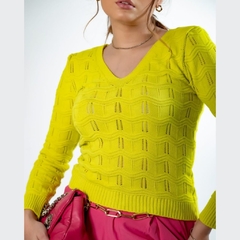 Blusa Tricot Modal Nervura