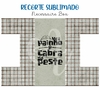 Recorte Sublimado Necessaire Box - Pais 03