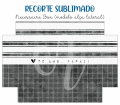 Recorte Sublimado Necessaire Box (modelo alça lateral) - Pais 10