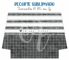 Recorte Sublimado P, M ou G - Pais 10