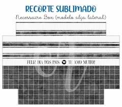 Recorte Sublimado Necessaire Box (modelo alça lateral) - Pais 14