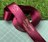 Fita de Cetim Personalizada - Marsala 22mm (Obrigada pela compra)