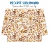 Recorte Sublimado P, M ou G - Floral 157