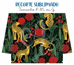 Recorte Sublimado P, M ou G - Floral 26