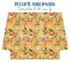 Recorte Sublimado P, M ou G - Floral 74