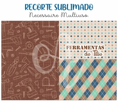 Recorte Sublimado Necessaire Multiuso - Pais 06