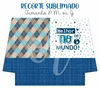 Recorte Sublimado P, M ou G - Pais 19