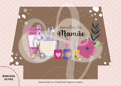 Recorte Tradicional ou Mini - Esmaltes Marrom 01