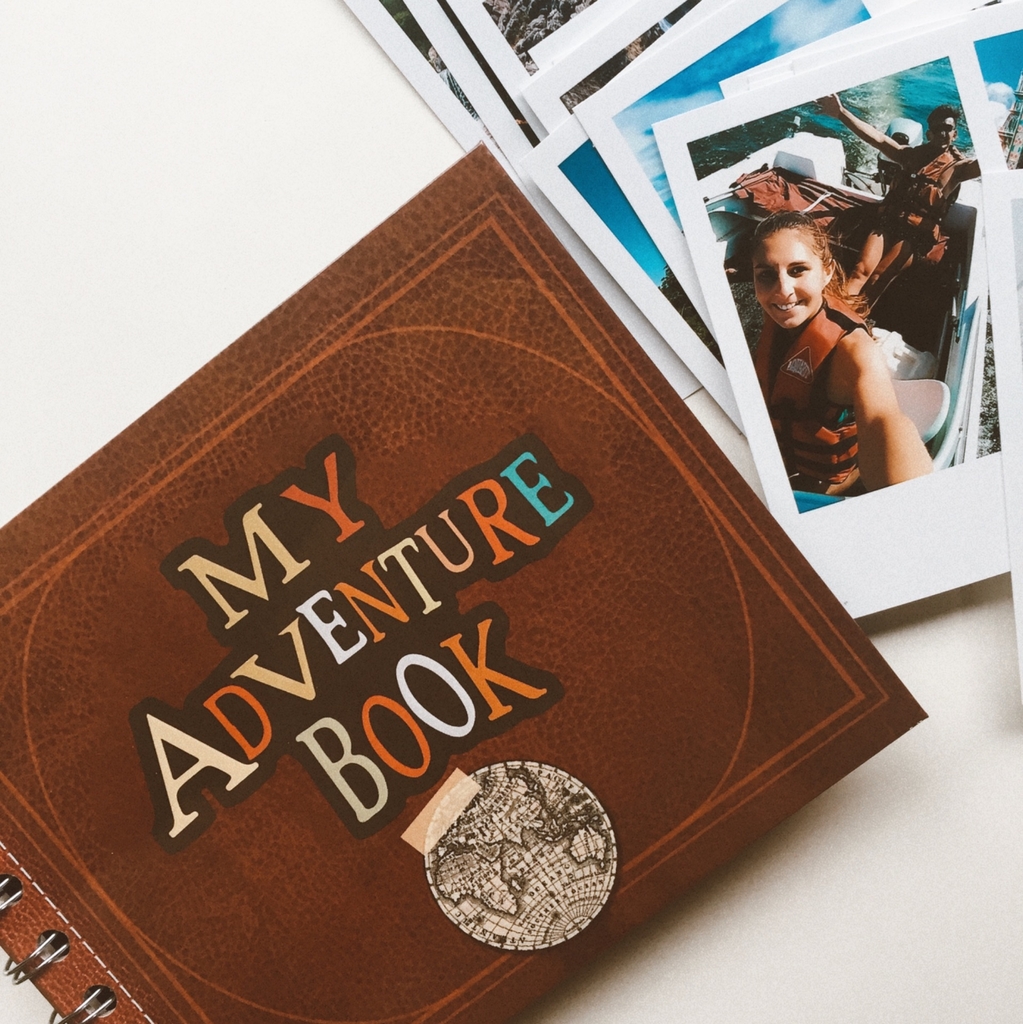 My adventure book - Libro de aventuras Up 15 hojas + 30 fotos